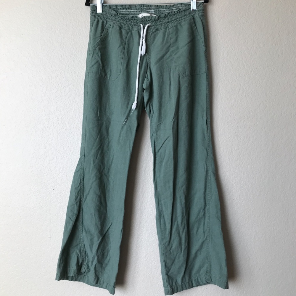 Women's Wide Leg Canvas Pants